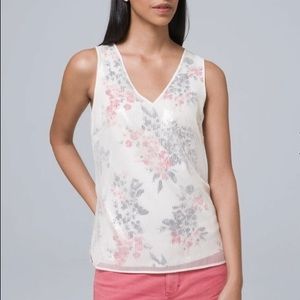 WHBM Med sequined shirt